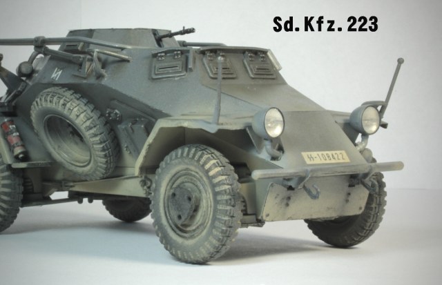 sd kfz 223  (tamiya 1/35)