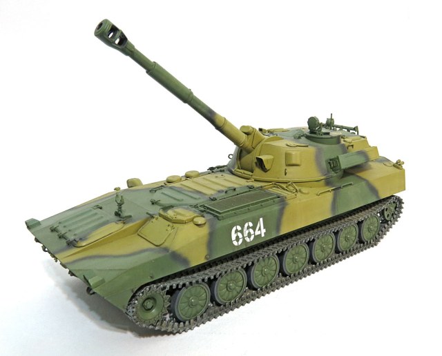 Советская 122мм САУ Гвоздика