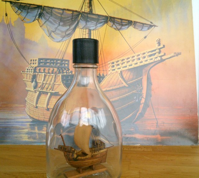 Catalana ship в бутылке