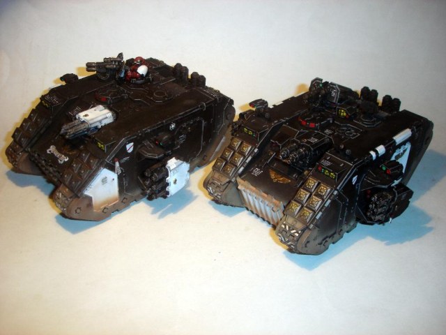 Black Templars Land Raider Crusader (x2)