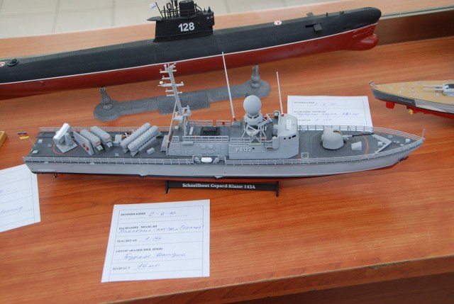 Schnellboot Fast Attack Boat Gepard-Klasse 143A