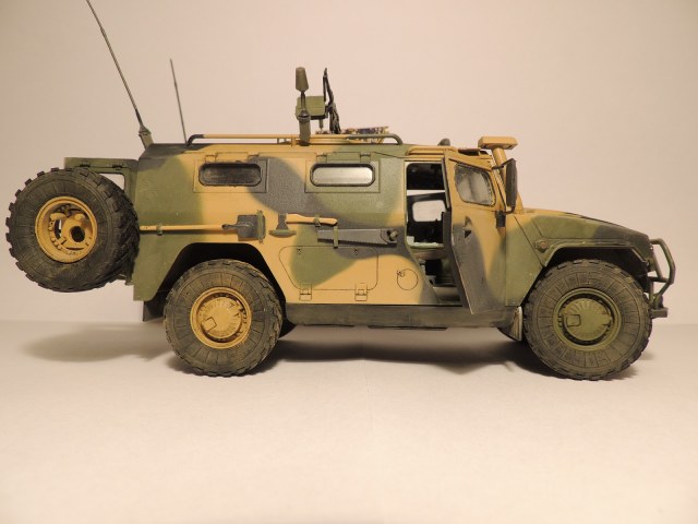 GAZ-2330 Tiger Russian Armored Vehicle