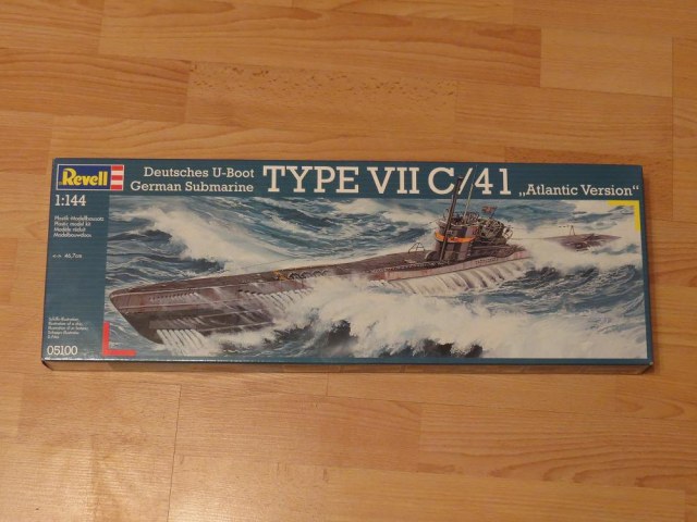 German U-Boat Type VII C/ 41 "Antlantic Version"