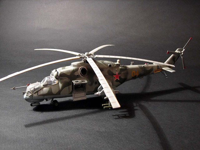Ми-24П "Пушечный хинд" М1/72