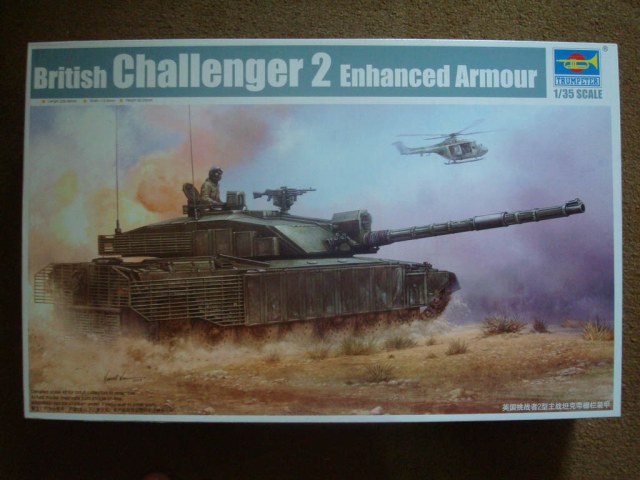 Челленджер 2 с навесной броней