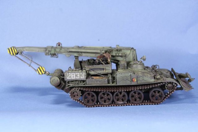 БРМ армии ГДР JVBT-55Т