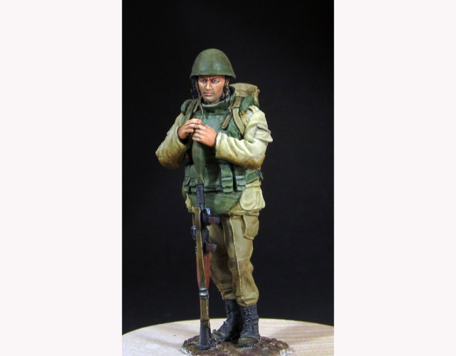 Боец Майкопской бригады