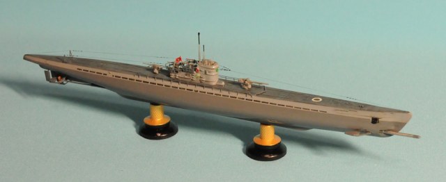 U-124. U-boat type IX-B. 1/350 Flagman