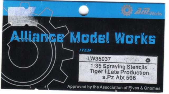 Alliance Model Works LW35037