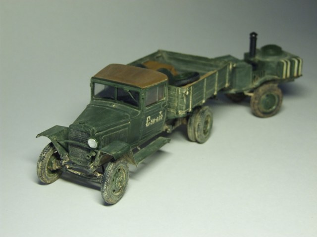 ГАЗ-ММ + полевая кухня