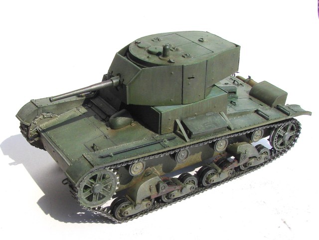 Т-26 экранированный Ленинградский фронт (тюнинг в условиях осады или наши не сдаются)