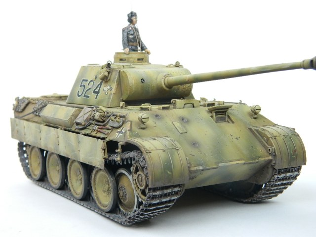 Pz.Kpfw V ausf D Пантера. Отступление от Курска.