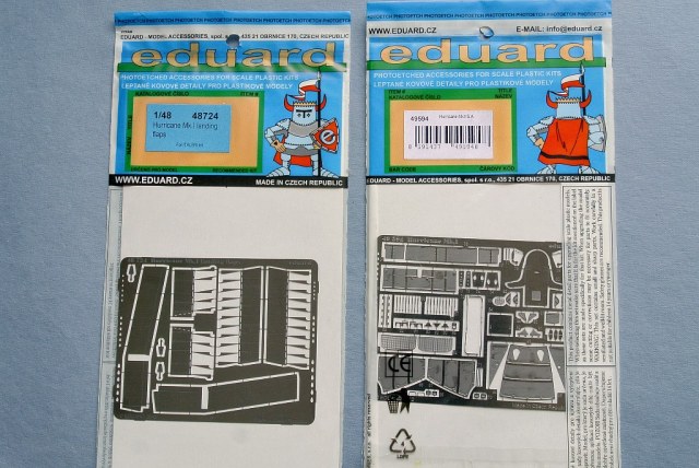 Фототравление  EDUARD № 48 724,  №49 594.