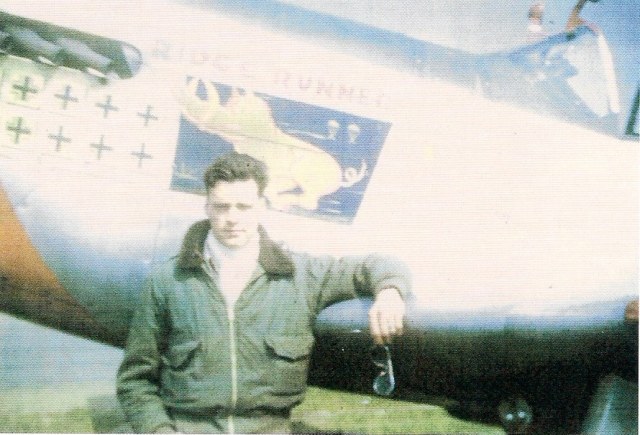 Major Pierce W. Mac McKennon and his P-51 Mustang Ridge Runner..jpeg