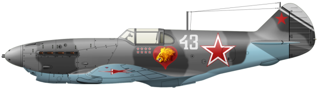 Реконструкция внешнего вида истребителя ЛаГГ-3 б-н 43..png