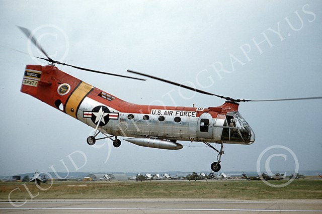 H-21USAF 00002 A flying Piasecki H-21 Workhorse USAF 34377 RESCUE by Warren D Shipp-L.jpg