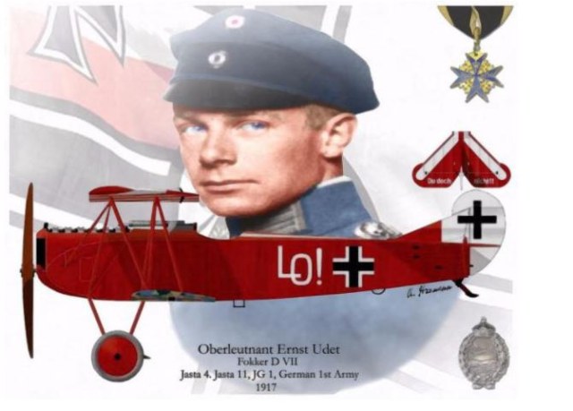 Эрнст Удет и Фоккер Д7.JPG