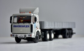 Седельный тягач МАЗ-6422 с полуприцепом