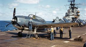 Grumman TBF-3 Avenger VC-88 USS Saginaw Bay  (CVE 94)