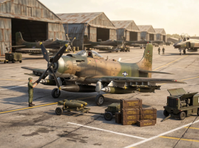 A-1H Skyraider 1st SOS