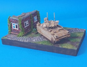 M2A3 Bradley на позиции