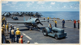 U.S. Navy BNO-40 Flight Deck Tractor