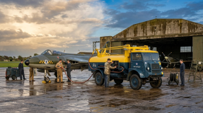 Bedford QL refueler truck