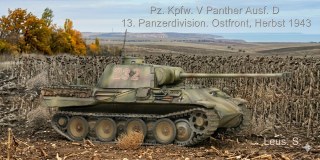 Pz.Kpfw. V Panther Ausf. D 13. Panzerdivision. Ostfront, Herbst 1943