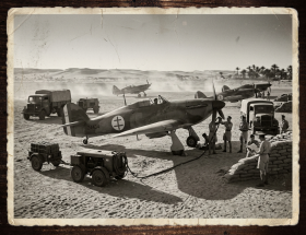hawker hurricane Mk.I Trop Armee de 1Air GC1 Alsace Egypt 1942