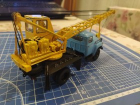 Зил 130 Кран АК-75В