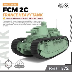 FCM 2C FRANCE HEAVY TANK