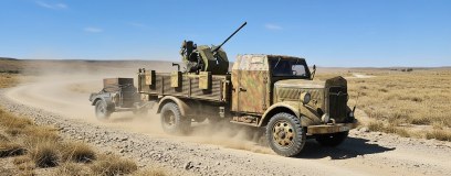 Opel Blitz 4X4 mit FlaK-38