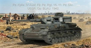 PzKpfw IV F2,(ранний вариант) Pz.Reg.15. 11Pz.Div.op."Blau"1942.