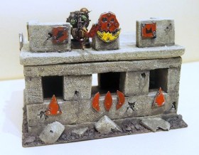 Бункер Орков. Warhammer 40k.