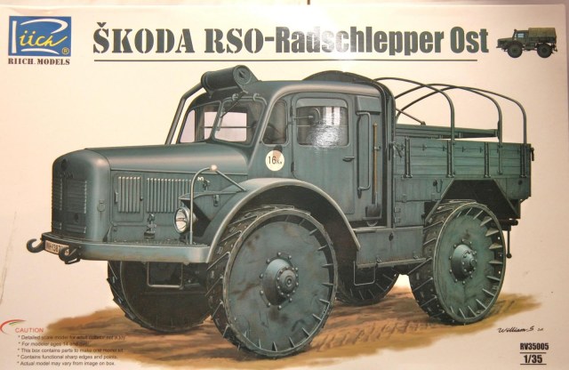Skoda RSO -Radschlepper Ost