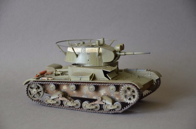 Soviet T-26 Light Infantry Tank Mod.1938