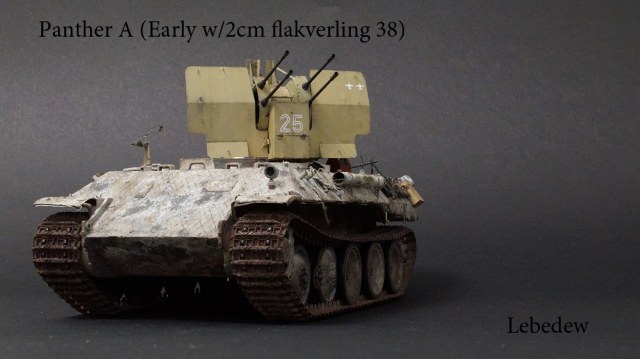 Panther A (Early w/2 cm flakverling 38)