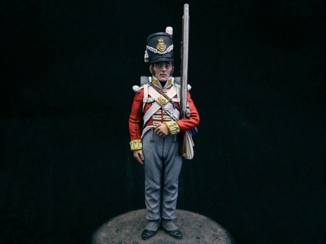 Рядовой 44-го (East Essex) пехотного полка. Великобритания, 1812-15 года