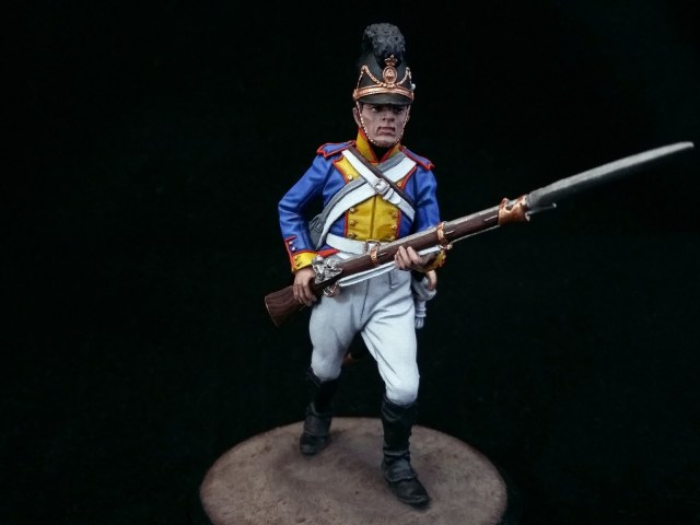 Фузилер 8-го линейного полка Герцога Пия (Herzog Pius). Бавария, 1806-07 года