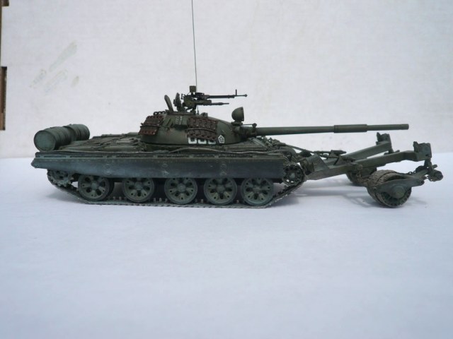 "Афганские дороги"  Т-62 с КМТ-7