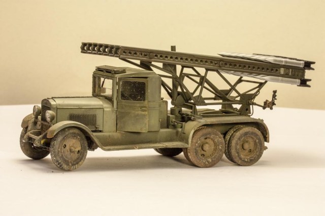 БМ-13 "Катюша" на базе шасси ЗиС-6 1/35