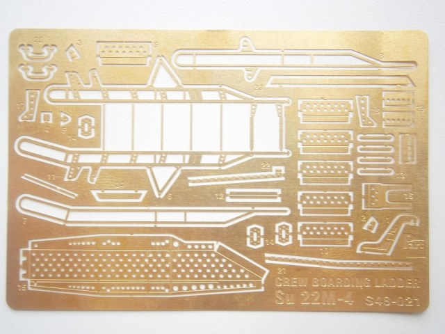 Фототравление  стремянка  на СУ-17/ 22