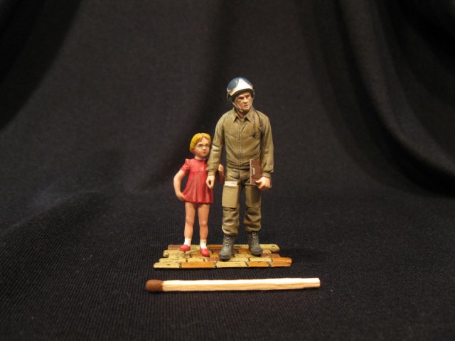 Вертолётчик с дочкой