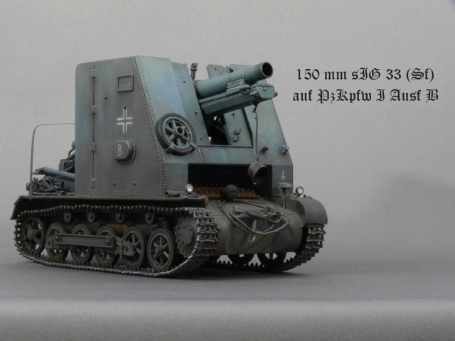 САУ 15 cm sIG 33 (Sf) auf Pz.Kpfw. I Ausf. B
