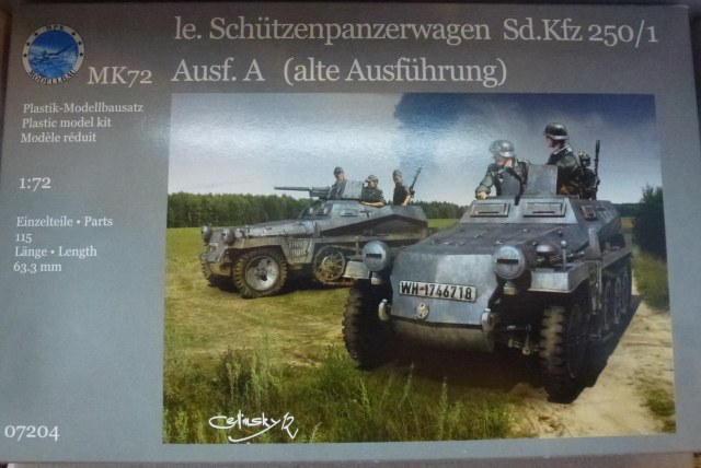 Sd Kfz 250/1 ausfA alt              1/72
