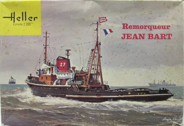 Буксир  REMORQUER JEAN BART  heller 1/200