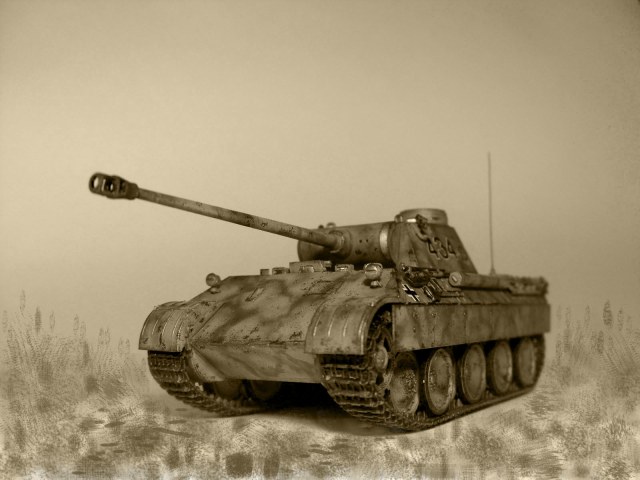 Немецкий средний танк T-V "Пантера" Ausf.D