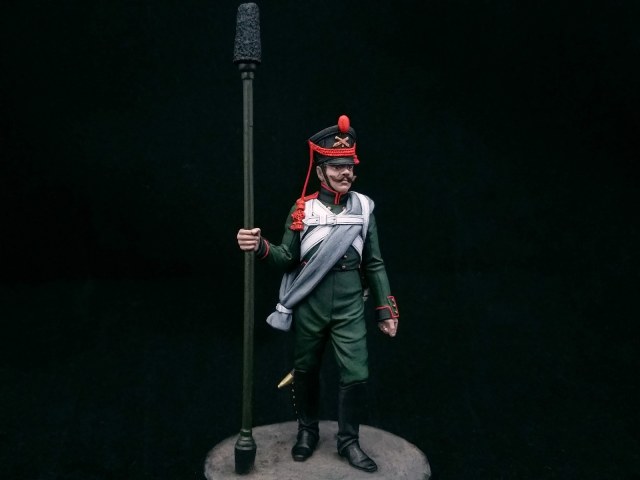 Канонир пешей артиллерии. Россия, 1812-16 года