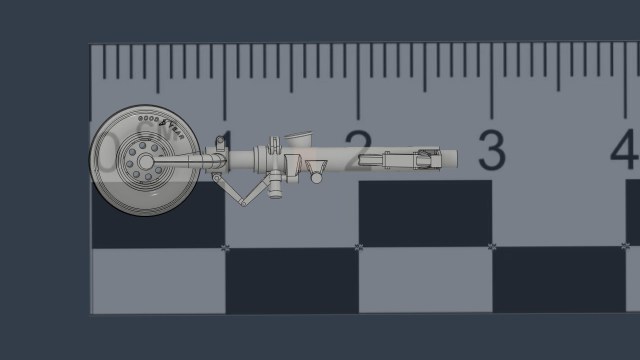 передняя стойка IA-58 Pucara.jpg