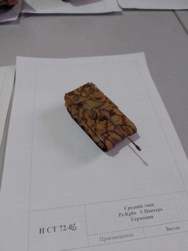 3 место. Начинающие, 1-72. Pz.Kpfw.V Пантера.jpg